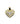 Gold Filled Heart With Bird Charm