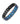 Titanium Black And Blue Magnetic Bracelet