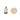 Bowling Strike Solid Gold charm