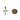 Crucifix Cross solid gold charm