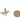 Solid Gold Horse rider charm