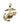 Marine Corps Charm 24KT gold overlay