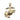 Marine Corps Charm 24KT gold overlay