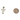 Solid Gold Menorah charm