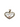 Mom In Heart Charm solid gold