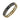 Stainless Steel Black And Gold Magnetic Double Row Bracelet