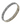 Stainless Steel Gold Edge Magnetic Bracelet