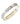 Stainless Steel Golfer Magnetic Two Toned Bracelet